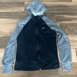 Nike Thermafit lightweight zip-up hoodie sweatshirt medium